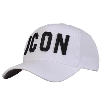 DSQICOND2 מותג כובעי בייסבול כותנה סמל אותיות כובע Mens Womens כובע רקמה עיצוב כובע פנאי כובע משאית אבא כובעים