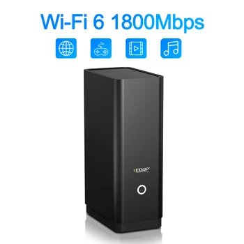 EDUP נתב 1800Mbps אלחוטית WiFi 6 משחקים Dual Band 2.4 G/5Ghz VPN Gigabit Ethernet קצב האינטרנט AX1800 נתב עם LAN WLAN