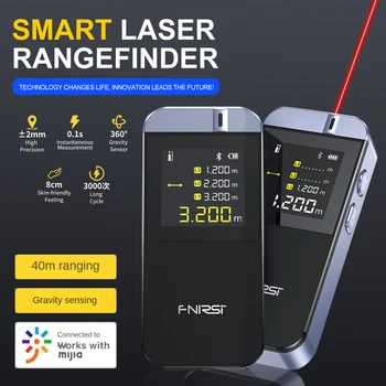 FNIRSI IR40 חכם לייזר למדוד מרחק 40 לייזר מדידה דיגיטלי מד מרחק אפליקציה חכמה דיגיטלי מדויק מד טווח