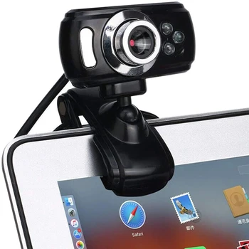 HD USB מצלמת דיגיטלית חיצונית מצלמה עם ראיית לילה אור מצלמה חיבור USB מתאים מקוון בכיתה