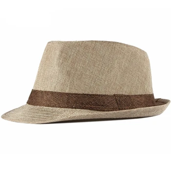HT3702 ציירו אביב קיץ כובע כובע גברים נשים כובע קצר שוליים מגבעת קש כובע זכר נקבה לנשימה כובע פנמה החוף קאפ