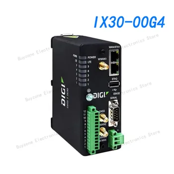IX30-00G4 נתבים Digi IX30 - LTE CAT-4/3G/2G, GNSS, לא אביזרים, גלובל