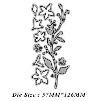 JMCRAFT 2021 חדש פרחים יפים, דשא #2 חיתוך מתכת מת אלבום עובש חיתוך עובש DIY אמנות בעבודת יד מת