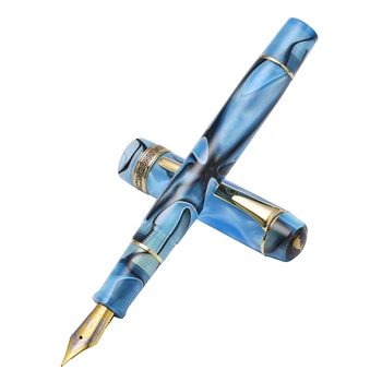 Kaigelu 316A צלולואיד העט יפה כחול-שחור דפוסי אירידיום EF/F/M החוד עט כתיבה למשרד עסקים דיו מתנה עט