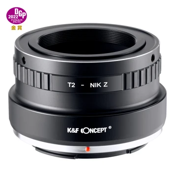 K&F המושג T2-ניק Z T2 העדשה Z הר מתאם מצלמה טבעת T2 עדשה לניקון Z-Z50 ZFC Z5 Z6 Z7 Z9 המצלמה