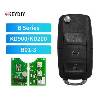 KEYDIY B01-3 יוקרה 3 כפתורים מרחוק מפתח KD900 KD900+ URG200 מתכנת מפתח B סדרה