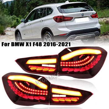 LED אחורית אורות הזנב על ב. מ. וו X1 F48 F49 2016 2017 2018 2019 2020 2021 ערפל בלם להפסיק להפוך אות המנורה אביזרי רכב