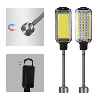 LED משולבת USB מגנט הצינור עובד אור קלח אור חזק, עמיד למים רכב, תיקונים אור פנס תאורה חיצונית