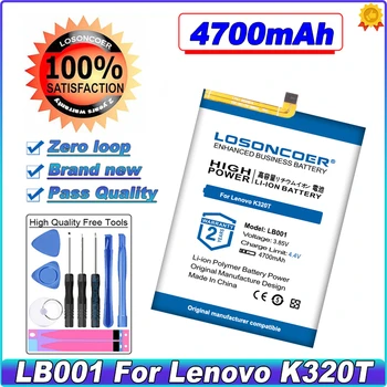 LOSONCOER LB001 4700mAh סוללה Lenovo K320T החכם