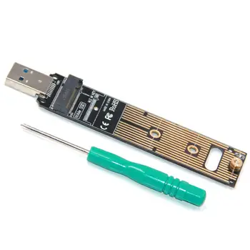 M. 2 NVMe ל-USB 3.1 SSD מתאם PCI-E ל-USB-3.0 פנימי ממיר כרטיס 10Gbps USB3.Gen 1 2 עבור Samsung 970 960/מידע M2 SSD