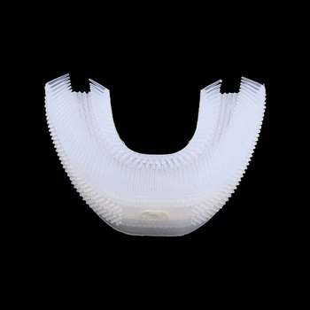 M2EE בצורת U החלפת ראש המברשת אוטומטית מברשת שיניים חשמלית, גיל 3-7/גיל 8-15/מבוגר חזק Bacteriostasis