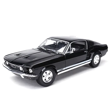 Maisto 1:18 1967 פורד מוסטנג GTA Fastback מכונית ספורט סטטי סימולציה למות יצוק רכב אספנות מודל המכונית צעצועים