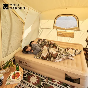 MOBI גן TPU מעובה מתנפחים מיטה חיצוני 1-2Person נייד ישן כרית נוחות קמפינג נסיעות אוויר מזרון למיטה מזרן