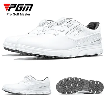 PGM בגדי גברים נעליים ידית שרוכי הנעליים עמיד למים זכר גולף, טניס ציוד ספורט חוצות נעלי צד להחליק 2023