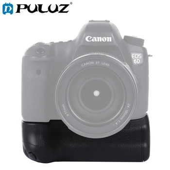 PULUZ אחיזת סוללה עבור Canon EOS 6D את המצלמה SLR דיגיטלית אנכי המצלמה אחיזת סוללה