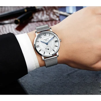 Relogio Feminino 2023 חם מכירה CHENXI לצפות בנשים פשוטה שעונים נירוסטה רשת חגורת קוורץ שעוני יד נשים המתנות הטובות ביותר