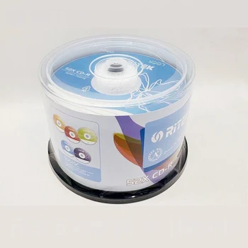 Ritek חמישה צבעים CD-R ריק דיסקים לצריבה 700MB 80MIN 52X 50 CD דיסקים