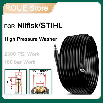 ROUE בלחץ גבוה צינור עבור בלחץ גבוה Nilfisk מנקה מכונית דיסקיות ניקיון רכב נייד כביסה בלחץ