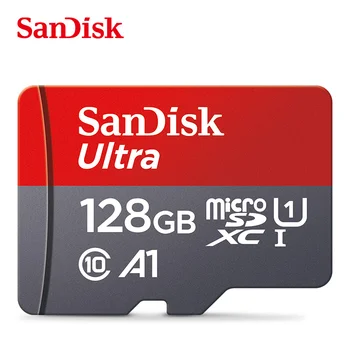 SanDisk A1 שיעור 10 Mini SD כרטיס 128GB Flash כרטיסי הזיכרון 128GB מיקרו SD TF כרטיס 128GB cartão דה memória נהיגה מקליט מצלמה