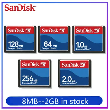 Sandisk כרטיס קומפקט פלאש 2GB זיכרון 1GB זיכרון 512MB 128MB 256MB 96MB 32MB 64MB 16MB 8MB CF כרטיס זיכרון כרטיס CF