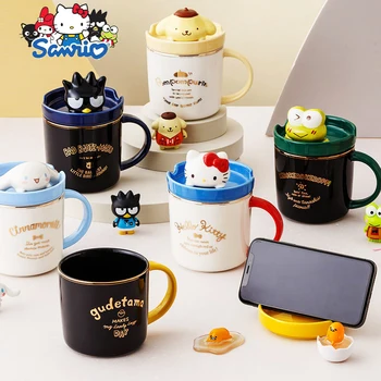 Sanrio Cinnamoroll קרמיקה כוס Pochacco Kawaii אנימה חמודה קריקטורה התלמיד במשרד לשתות מים ספל קפה צעצועים בנות מתנות
