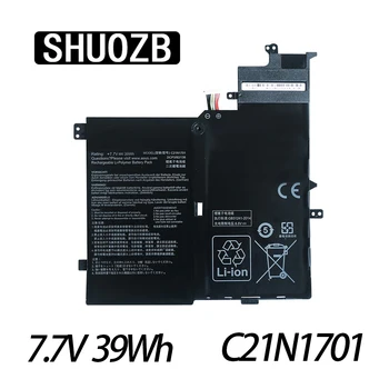 SHUOZB 7.7 V 39Wh C21N1701 סוללה של מחשב נייד עבור Asus VivoBook S406U S460UA S406UA-BM360T S406UA-BM146T S406UA-BM148T K406UA C21PQC5