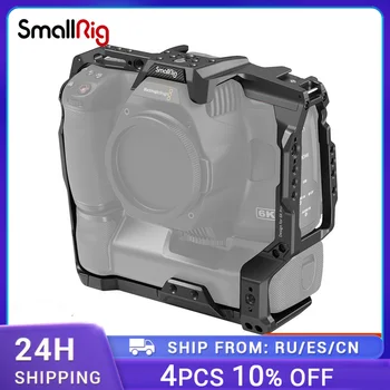SmallRig אחיזת סוללה תואמת למצלמה כלוב הציוד עבור BMPCC 6 אלף Pro עם SSD בעל ארי חור Blackmagic Cinema Camera 6 אלף Pro 3382