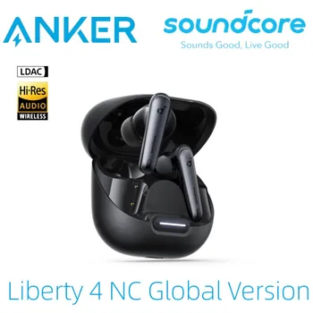 Soundcore על ידי אנקר ליברטי 4 NC אלחוטית רעש מבטל אוזניות TWS נכון אלחוטית LDAC ברזולוציה גבוהה של רעש ביטול אוזניות