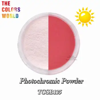 TCT-773 שינוי צבע Photochromic אבקת פיגמנט אור השמש אור UV רגיש אבקת שינוי צבע פיגמנט אמנות ציפורן התכשיטים