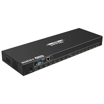 TESmart באיכות גבוהה 8 x 8 HDMI מטריקס בקרה תצוגת LCD RS232 EDID HDCP 4K30Hz HDMI מטריקס