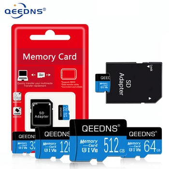 TF כרטיס MiniSD כרטיס זיכרון 32GB 16GB SDHC 8GB Flash כרטיס Class 10 C10 cartao de memoria 64 ג ' יגה בייט כרטיס TF 256gb 512gb Mini SD