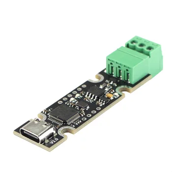 UCAN הלוח מבוסס על STM32F072 USB יכול מתאם תמיכה עם CAnable / נרות / Klipper הקושחה