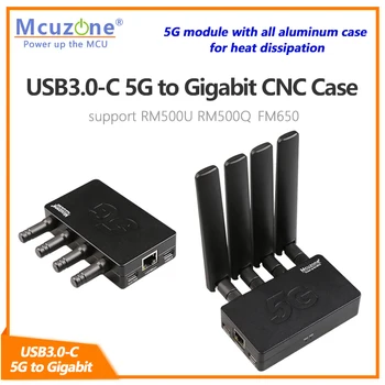 USB3.0 C-5 כדי Gigabit Ethernet CNC מקרה, נהג חינם, plug and play, X86, R5S,RM500U RM500Q FM650, אובונטו, Mac OS