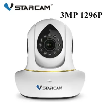 Vstarcam C38S 3MP 1296P אלחוטית, מצלמת IP PTZ AI דמוי מעקב אוטומטי עשן אזעקת אבטחה בבית מצלמות במעגל סגור הצג