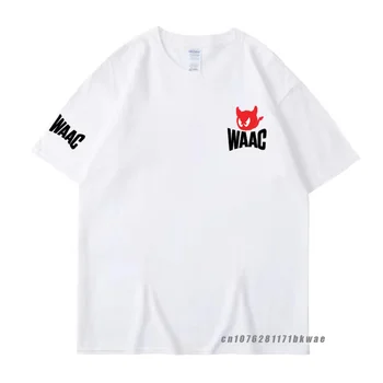 WAAC גולף טי-שירט נשים העליון של חולצת הטריקו של גברים אופנה אופנת רחוב Harajuku כותנה מודפסים חולצה קיץ מקרית קוריאני טי-שירט