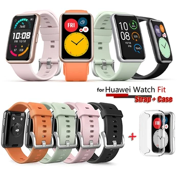 Watchbands עבור Huawei להתאים שעון רצועת סיליקון החלפת רצועה עבור Huawei להתאים שעון חדש קוראה צמיד רצועת