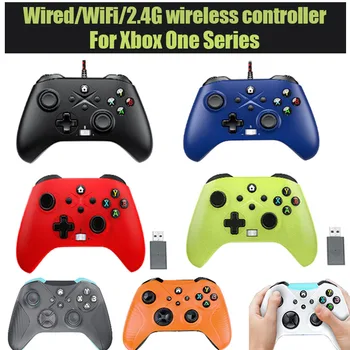 Wired/WIFI/2.4 G Wireless Controller For Xbox one Series/Xbox 360 משחקים ג ' ויסטיק 3D Dual רטט קונסולת שליטה אביזרים
