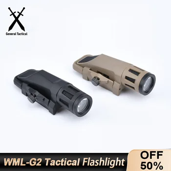 WML X GEN2 LED מהבהבים Weaponlight טקטי איירסופט פנס קסדה אור 3 רמות התאמה חיצונית תאורה אביזרים X300