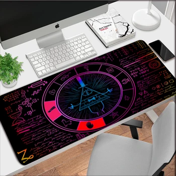 XGZ האישיות עיצוב המשחקים משטח עכבר המחשב הנייד גיימר שולחן העבודה של המחשב מקלדת משחקים אביזרים מהירות גדול משטח עכבר Xxl השולחן