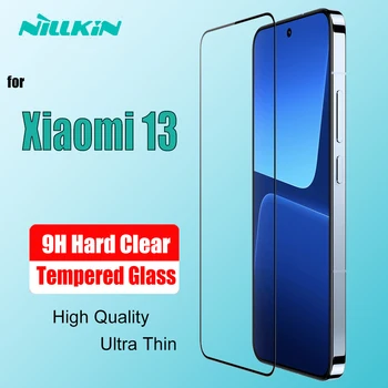 Xiaomi 13 מזג זכוכית מגן מסך Nillkin 9H קשה HD בטיחות כיסוי מלא זכוכית סרט Xiaomi13 Xiaomi Mi 13