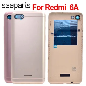 Xiaomi Redmi 6א הכיסוי האחורי אחורי דלת הסוללה דיור חלופי עבור Redmi 6א מכסה הסוללה.
