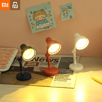 Xiaomi Youpin מנורת שולחן מנורת תקרה LED אור קריאה מיני תאורה צעצוע מנורת לילה לילדים בובות מיניאטורי רהיטים
