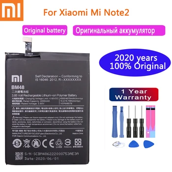 Xiaomi המקורי החלפת הסוללה BM48 4000mAh Xiaomi Mi Note 2 סוללות טלפון עם כלים בחינם