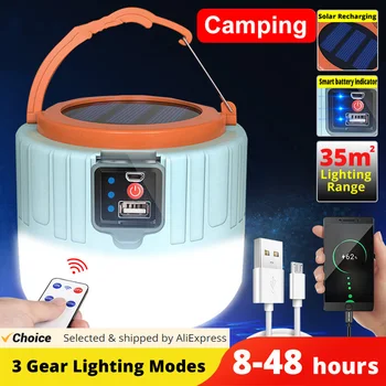 Z50 גבוה כוח LED שמש אור קמפינג נטענת USB נורת חוצות אוהל מנורה נייד פנס תאורת חירום עבור קמפינג