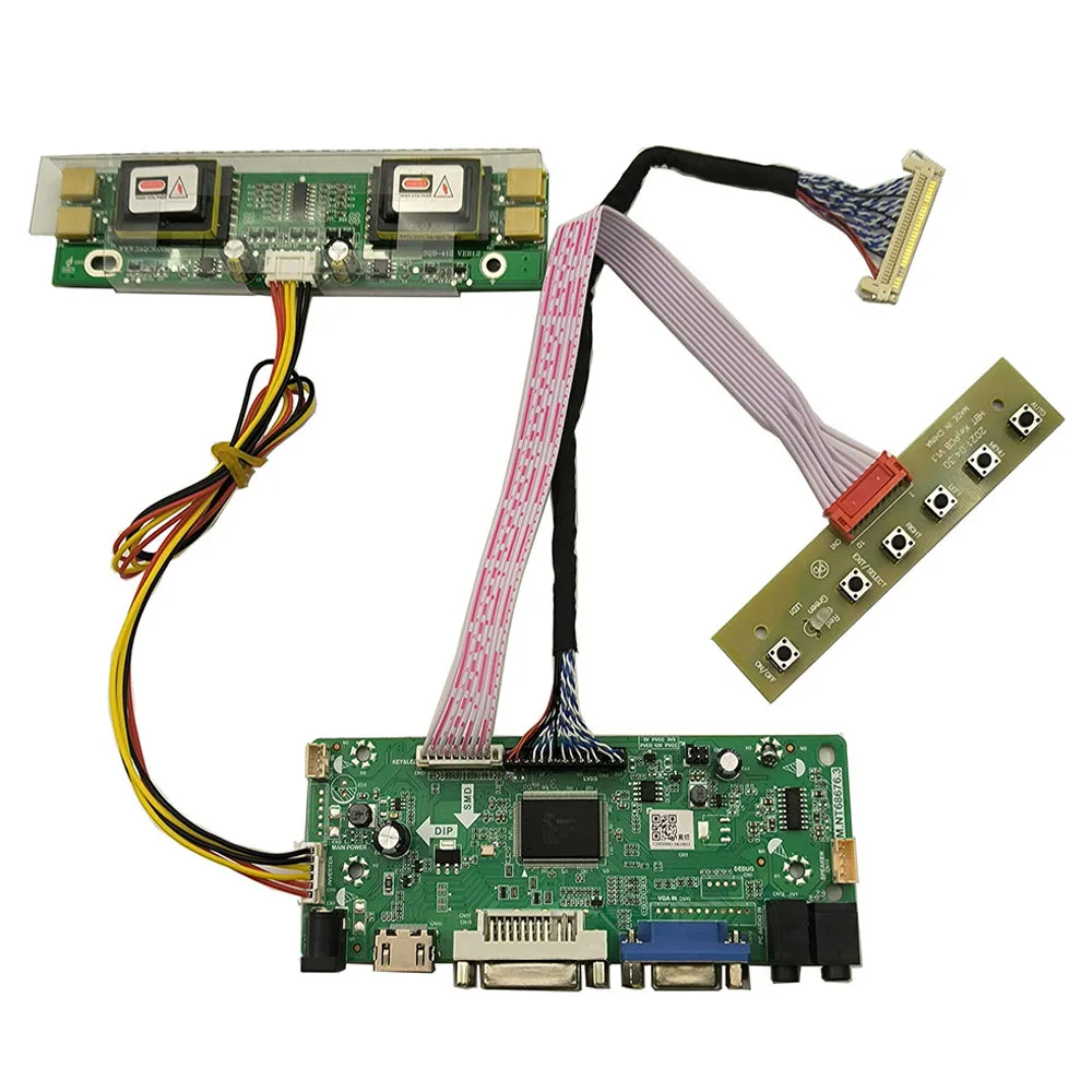 מ. NT68676 לוח הערכה על M190A1-L0A M190A1-L02 M190A1-L05 HDMI+DVI+VGA LCD מסך LED בקר הלוח הנהג. - 0