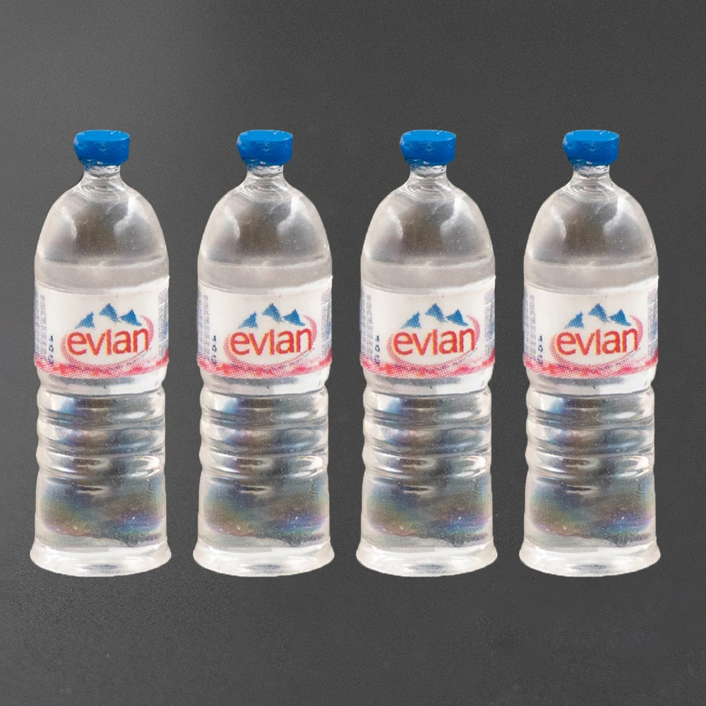 4Pcs 1/12 הבובות סופרמרקט מיניאטורי מים מינרליים בקבוק מיני משקאות צעצוע ob11 bjd קישוט בית בובות אביזרים - 0