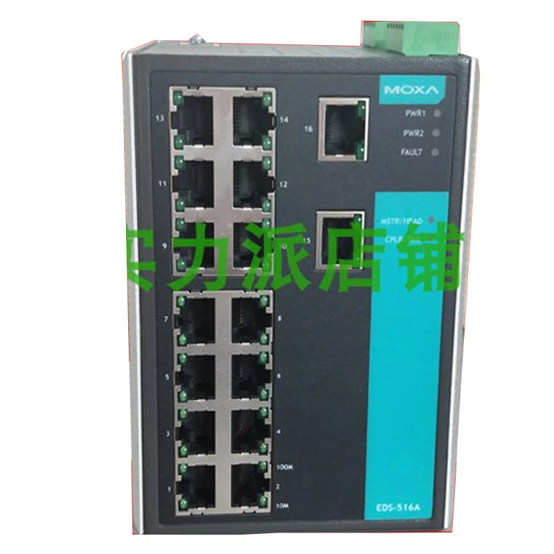 מקורי חדש במקום התמונה MOXA עורכים-516A הצליח Industrial Ethernet Switch - 0