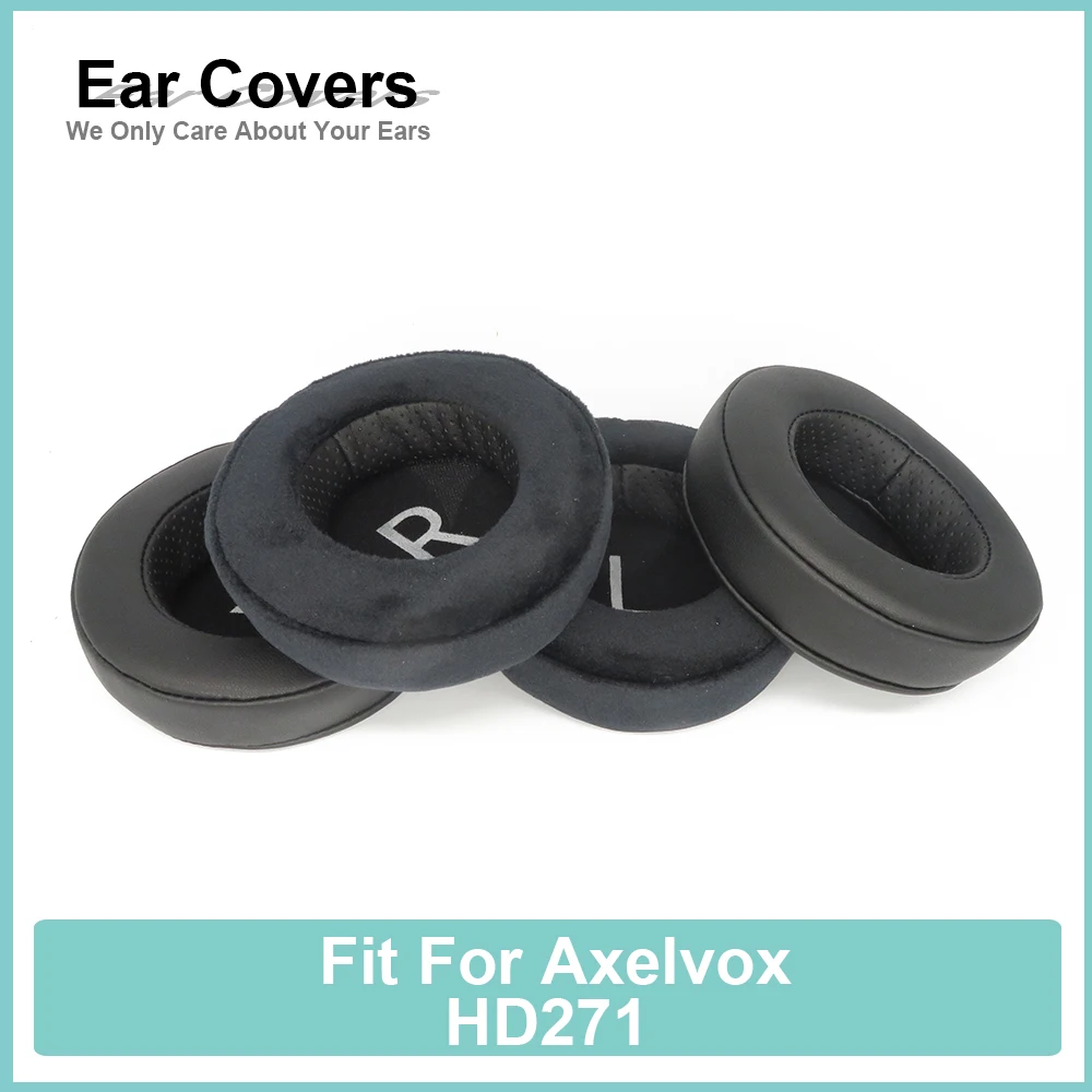 Earpads על Axelvox HD271 אוזניות Earcushions חלבון קטיפה, כריות קצף זיכרון כריות אוזניים - 0