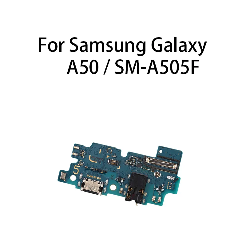 מקורי לסמסונג גלקסי A50 SM-A505F מטען USB יציאת ג ' ק Dock Connector טעינה לוח להגמיש כבלים - 0