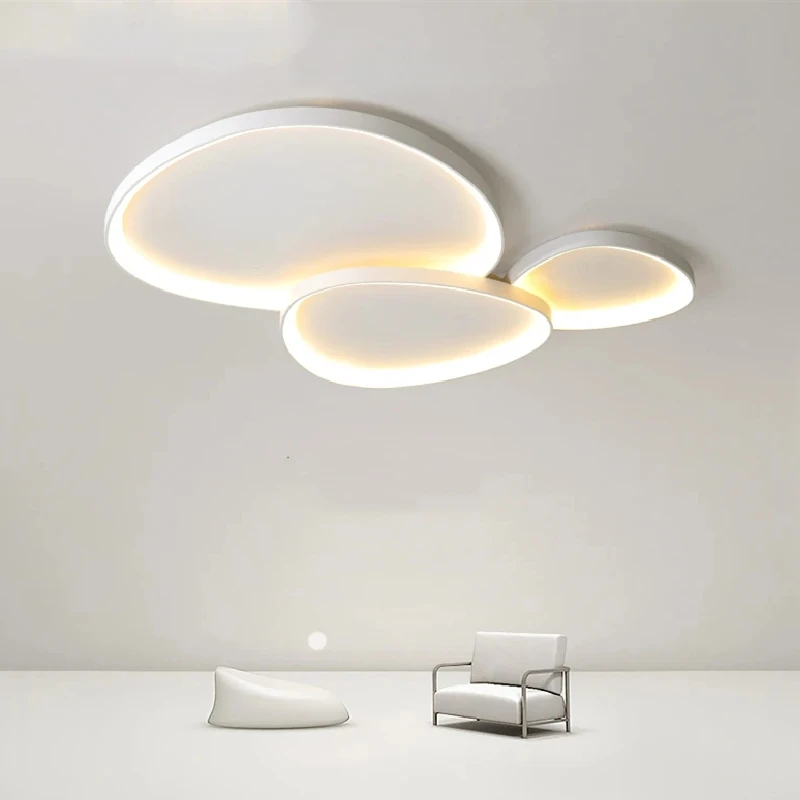 הסלון מנורת LED נברשות נורדי פשוט מקורה תאורה עבור חדר השינה תאורה כל הבית תאורה עיצוב המטבח המנורה - 0